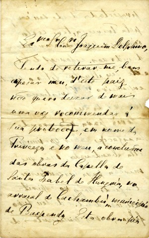 Carta Conde d'Eu [P01]