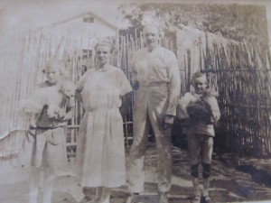 Frederico, Martha, Edith e Otto no Espírito Santo