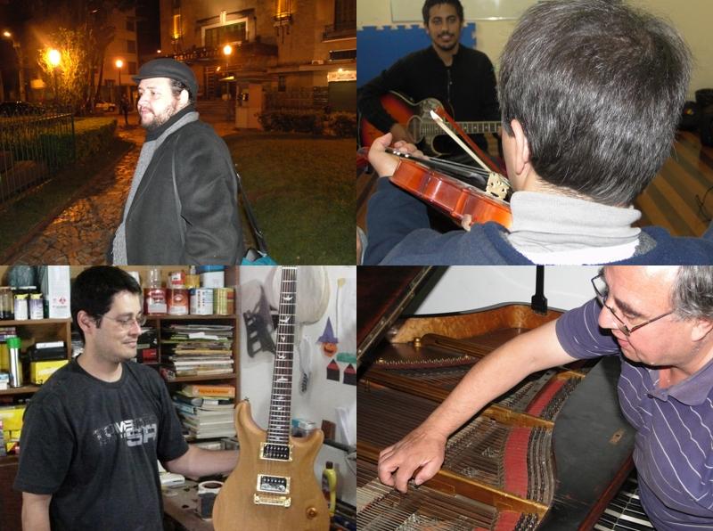 A dor e a delícia de viver de música