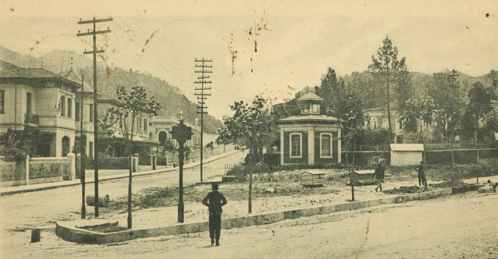 Rua Silva Jardim em 1908 